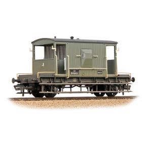 Bachmann 37-528F OO Gauge BR 20 Ton Brake Van BR Grey Weathered B951105